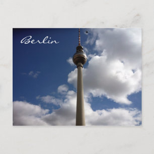 tv turm berlin postcard