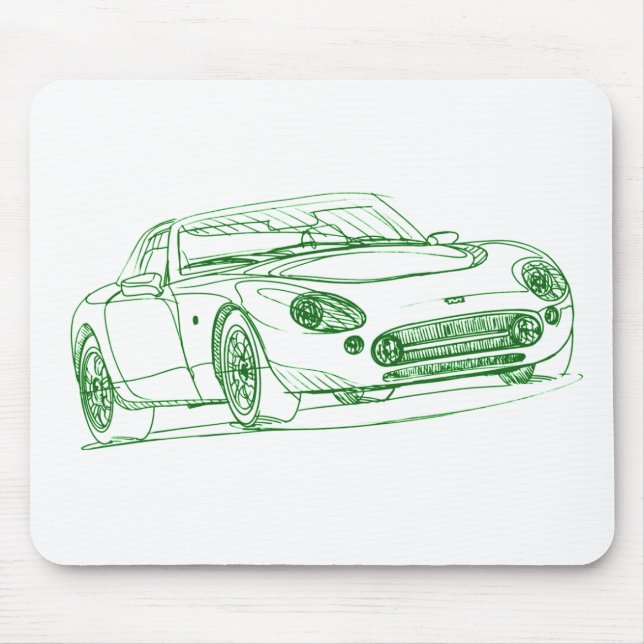 TVR Griffith 500 Mouse Mat (Front)