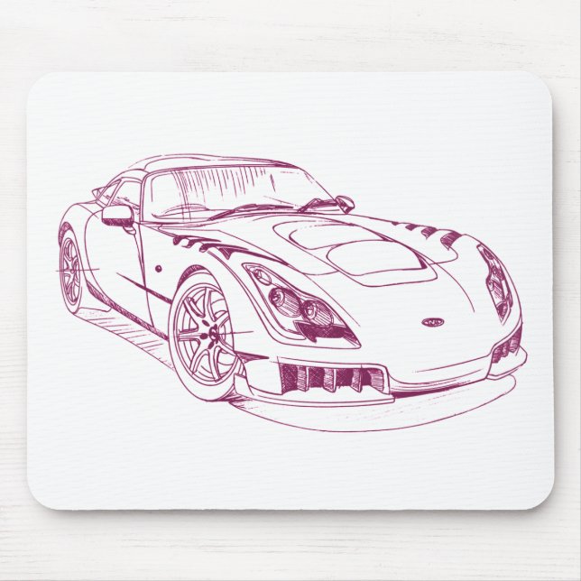 TVR Sagaris Mouse Mat (Front)