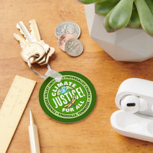 TVUUC Climate Justice! For All Key Ring