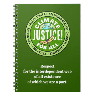 TVUUC Climate Justice! For All Notebook