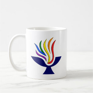 TVUUC Symbol Flaming Chalice Logo Coffee Mug