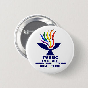 TVUUC Tennessee Valley Unitarian Universalist 6 Cm Round Badge