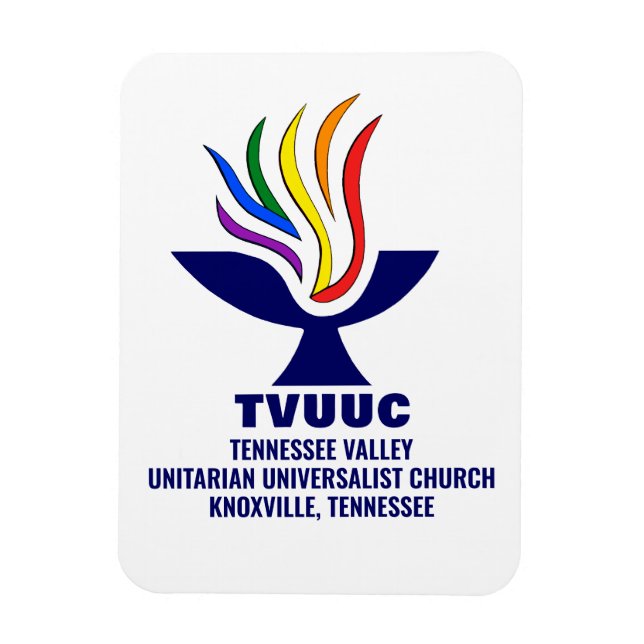 TVUUC Tennessee Valley Unitarian Universalist Magnet (Vertical)