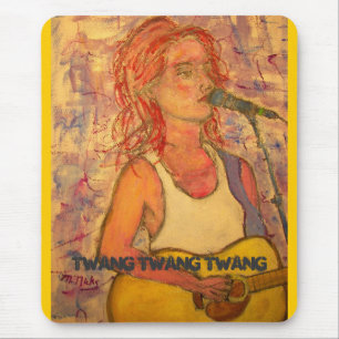 twang twang twang songstress mouse mat