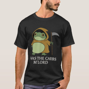 T'Was The Carbs M Lord Medieval Knight Frog T-Shirt