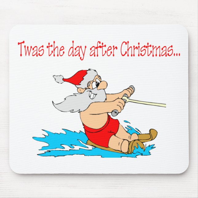 Twas The Day After Christmas Mouse Mat (Front)