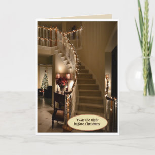 "Twas the Night Before Christmas" Card w/Envelope