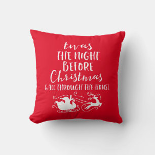 Twas The Night Before Christmas Cushion
