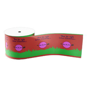 Twas The Night Before Christmas Grosgrain Ribbon