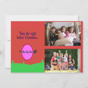 Twas the Night Before Christmas Holiday Card