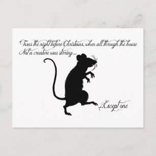 'Twas the Night Before Christmas Holiday Postcard