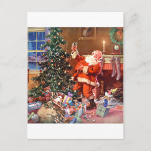 'Twas The Night Before Christmas Holiday Postcard