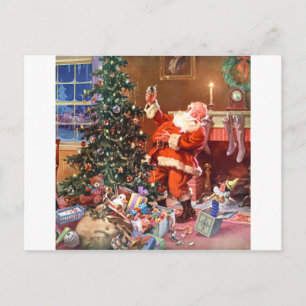 'Twas The Night Before Christmas Holiday Postcard