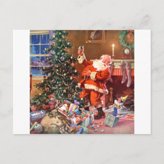 'Twas The Night Before Christmas Holiday Postcard