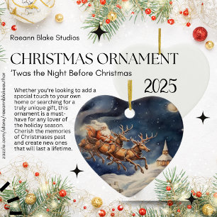 'Twas the Night Before Christmas Ornament