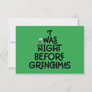 'Twas the Night Before Grinchmas Card