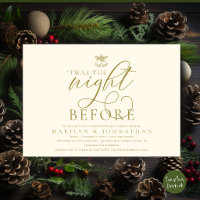 'Twas The Night Before Mistletoe Wedding Bells