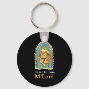 Twas The Tism M Lord Frog Knight - Autism Awarenes Key Ring