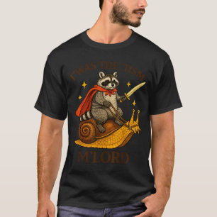 TWAS The Tism M Lord Funny Hero Vintage Racoon T-Shirt