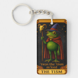 T'was The 'Tism M'Lord Frog Meme Autism Awareness Key Ring