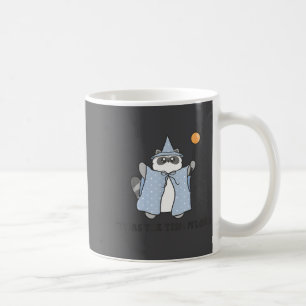 T'was The Tism M'lord Funny Raccoon Autism Meme Me Coffee Mug