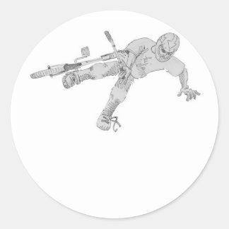 Tweaked Classic Round Sticker