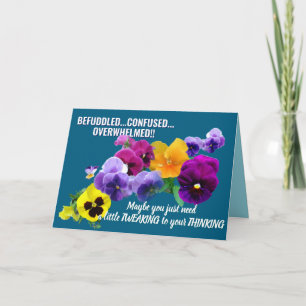 tweaking your thinking inspirational card 25