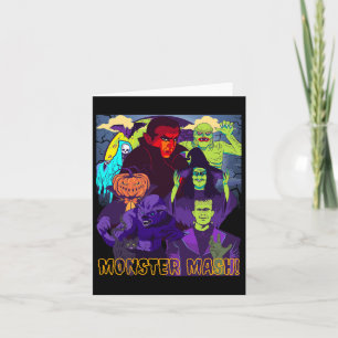 Twear Tee's Monster Mash Halloween Costume Fun Mon Card