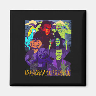 Twear Tee's Monster Mash Halloween Costume Fun Mon Magnet