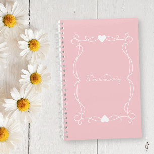 Twee Pink "Dear Diary" Journal