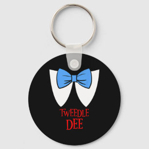 Tweedle Dee Costume Halloween Fairytale Character Key Ring