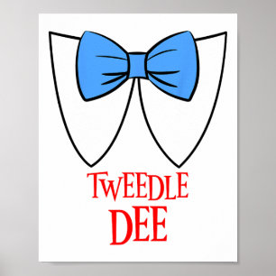 Tweedle Dee Costume Halloween Fairytale Character  Poster