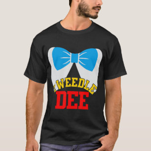 Tweedle Dee Dum funny matching halloween costume f T-Shirt