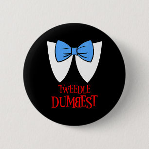 Tweedle Dumbest Costume Halloween Fairytale Charac 6 Cm Round Badge