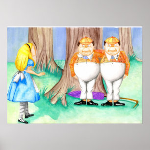 Tweedledee and Tweedledum Poster