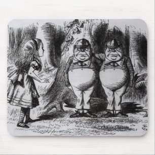 Tweedledum and Tweedledee Mouse Mat