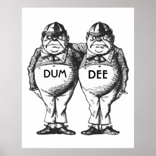 Tweedledum and Tweedledee Poster