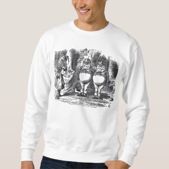 Tweedledum and Tweedledee Sweatshirt (Front)