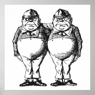 Tweedledum & Tweedledee Poster