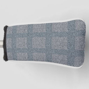 Tweedy Wool Grey and Sage Golf Head Cover