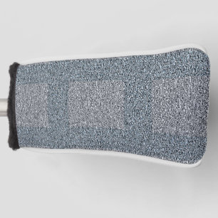 Tweedy Wool Grey and Sage Golf Head Cover