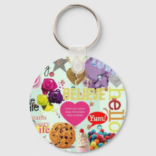 Tween/Teen Collage Key Ring