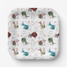 Tweet Bird Party Plate