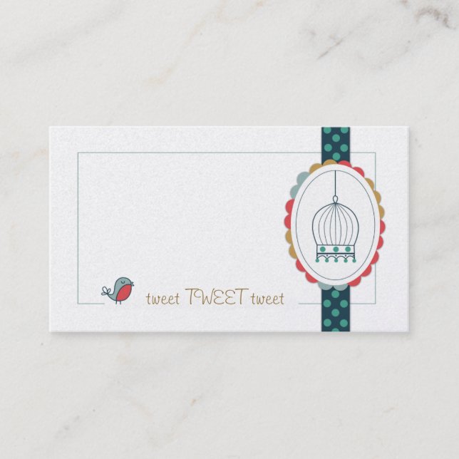 Tweet Business Cards (Front)