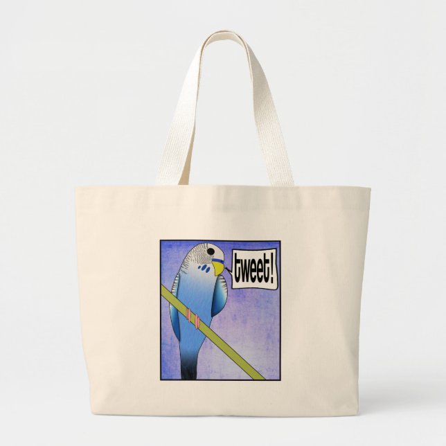 TWEET! LARGE TOTE BAG (Front)
