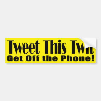 Tweet This Twit GOP Bumper Sticker