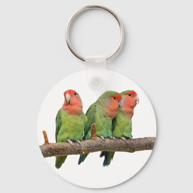 Tweet Trio Keyring (Front)