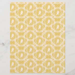 Tweet Tweet Baby Scrapbook Paper