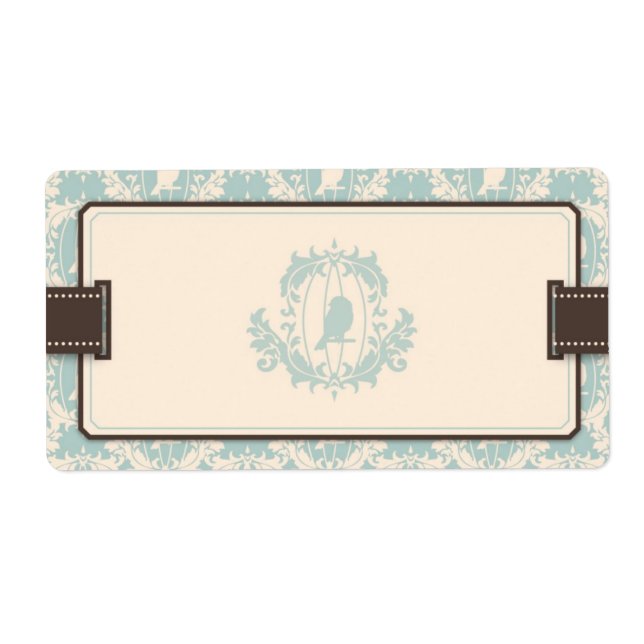 Tweet Tweet Boy Name Tag (Front)